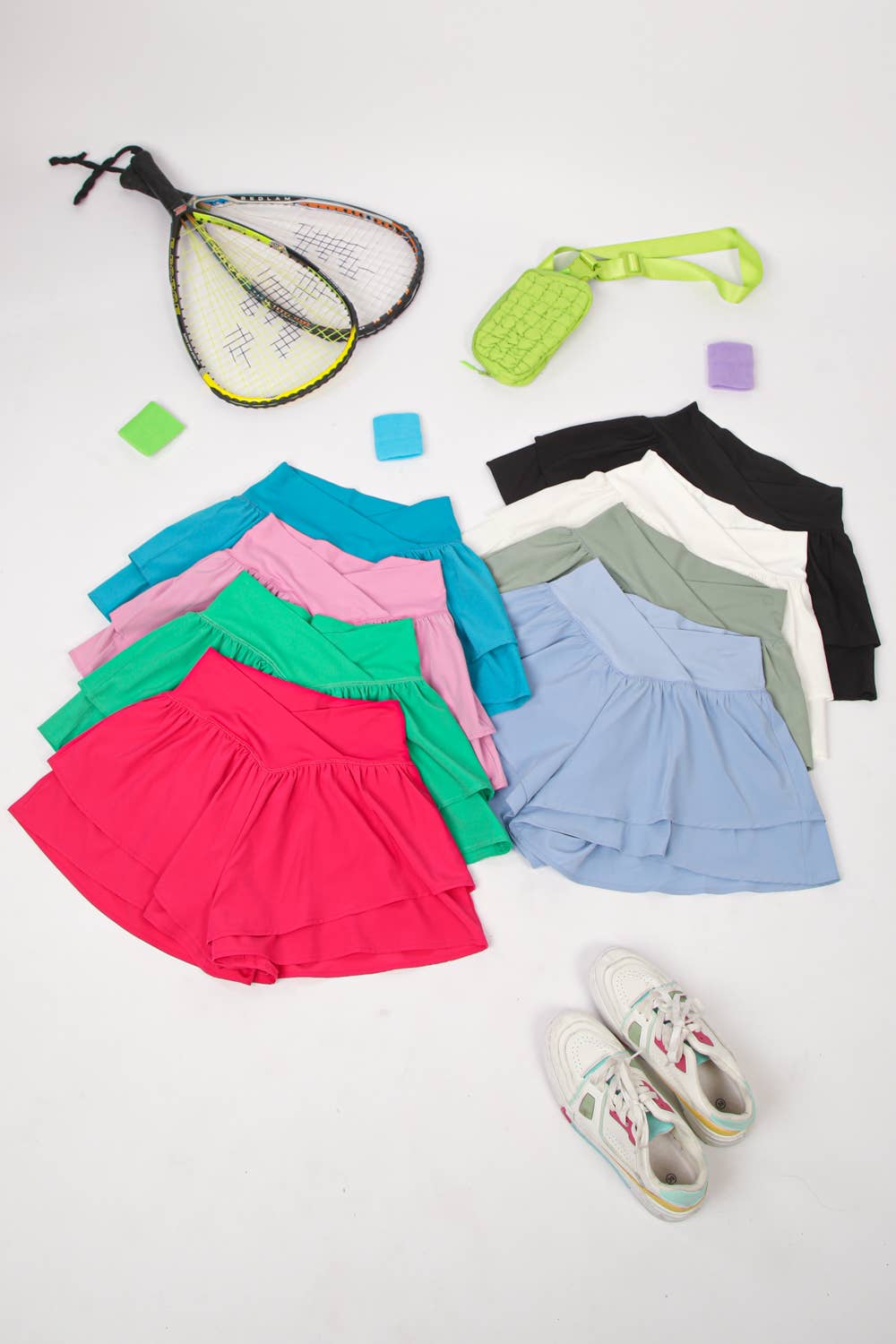 Fabulous Flowy Shorts- Pink