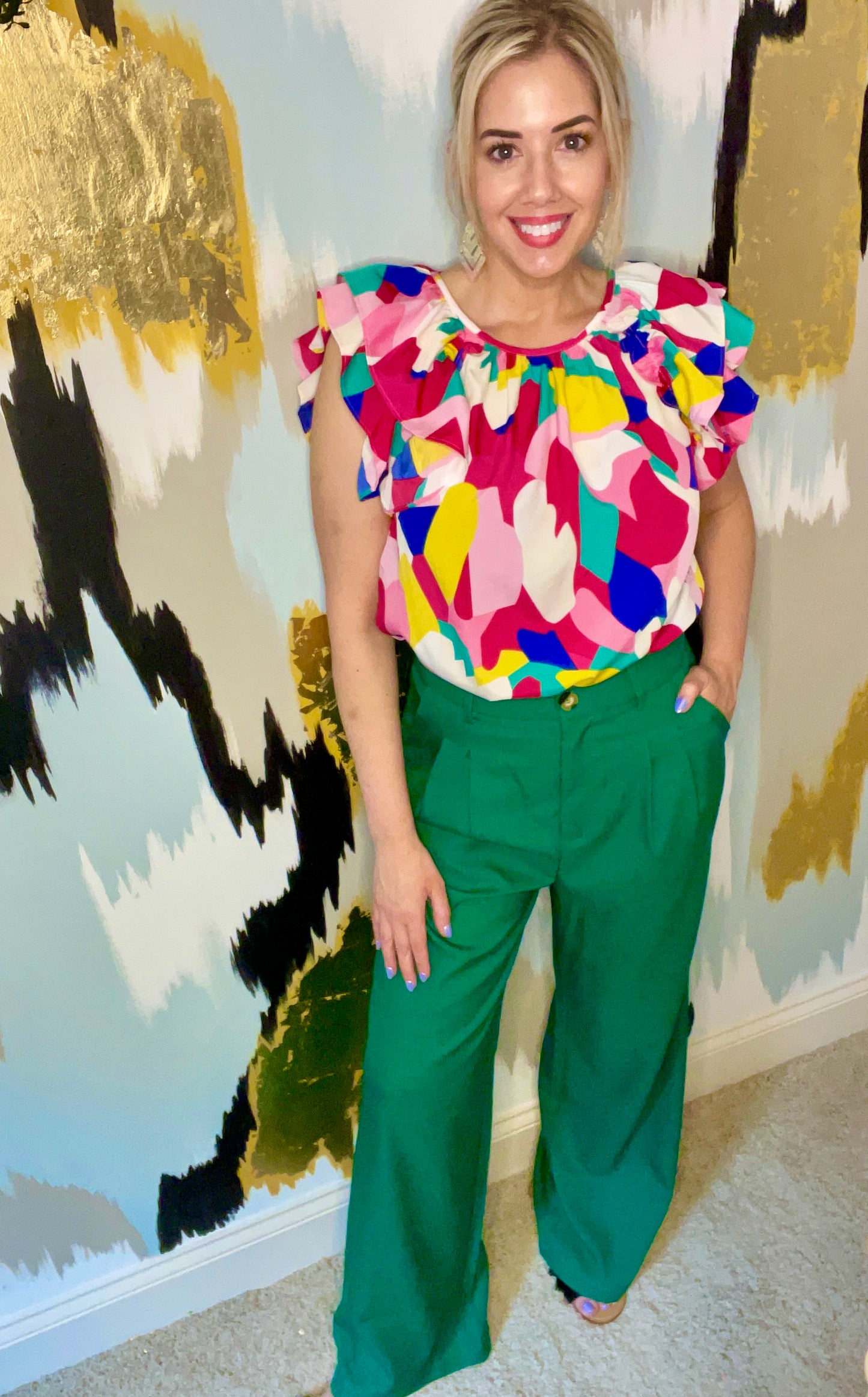 Flutter Away Top-FINAL SALE