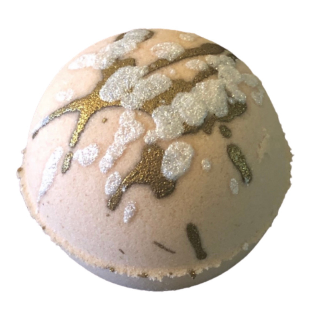 Cashmere Bath Bomb 3 / 5 / 7 oz Handmade w/Shea Butter