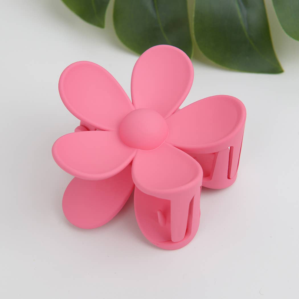 Cute Large Flower Hair Claw Clips