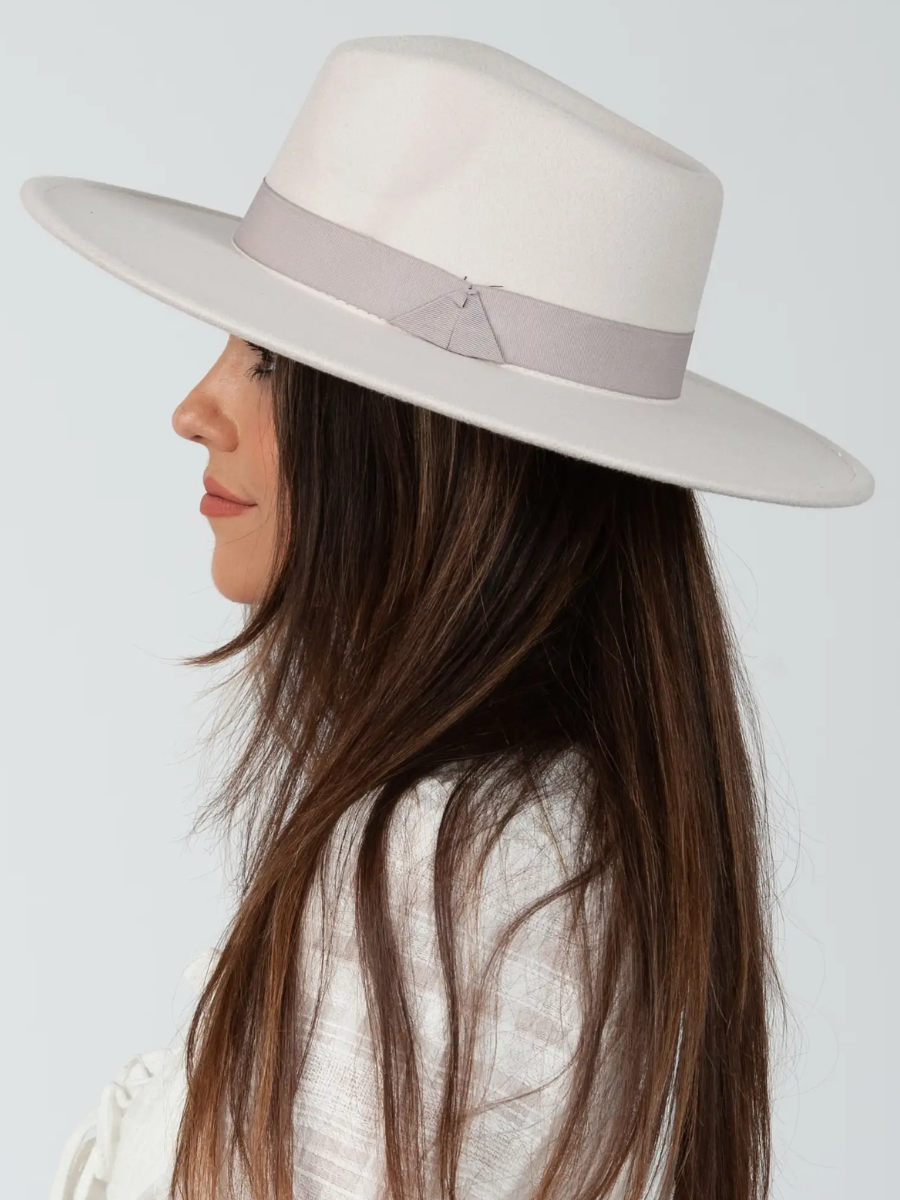 Ariel Felt Rancher Hat-Ammonite
