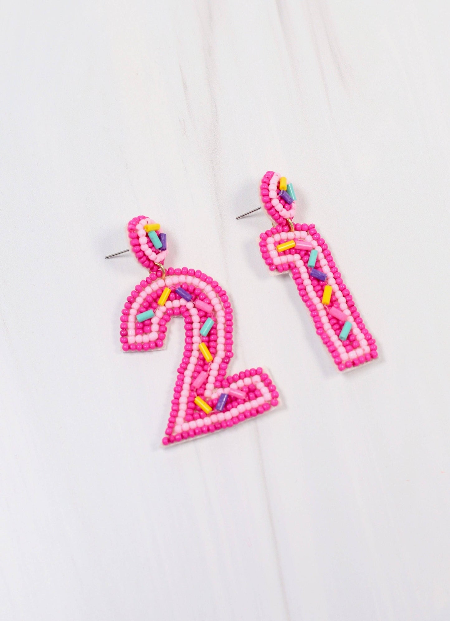 Happy 21st Birthday Earring