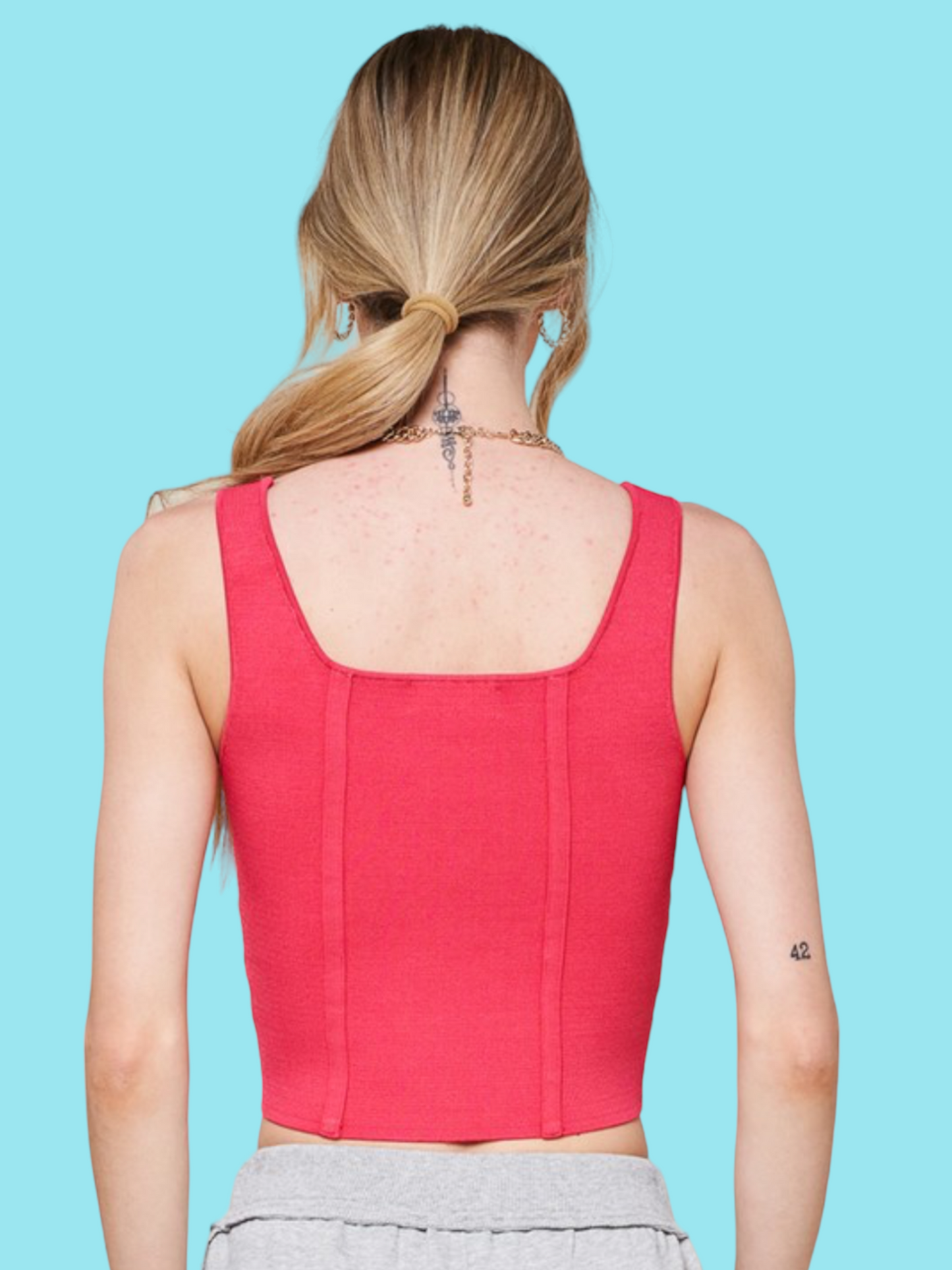 Suck It All In Crop Tank