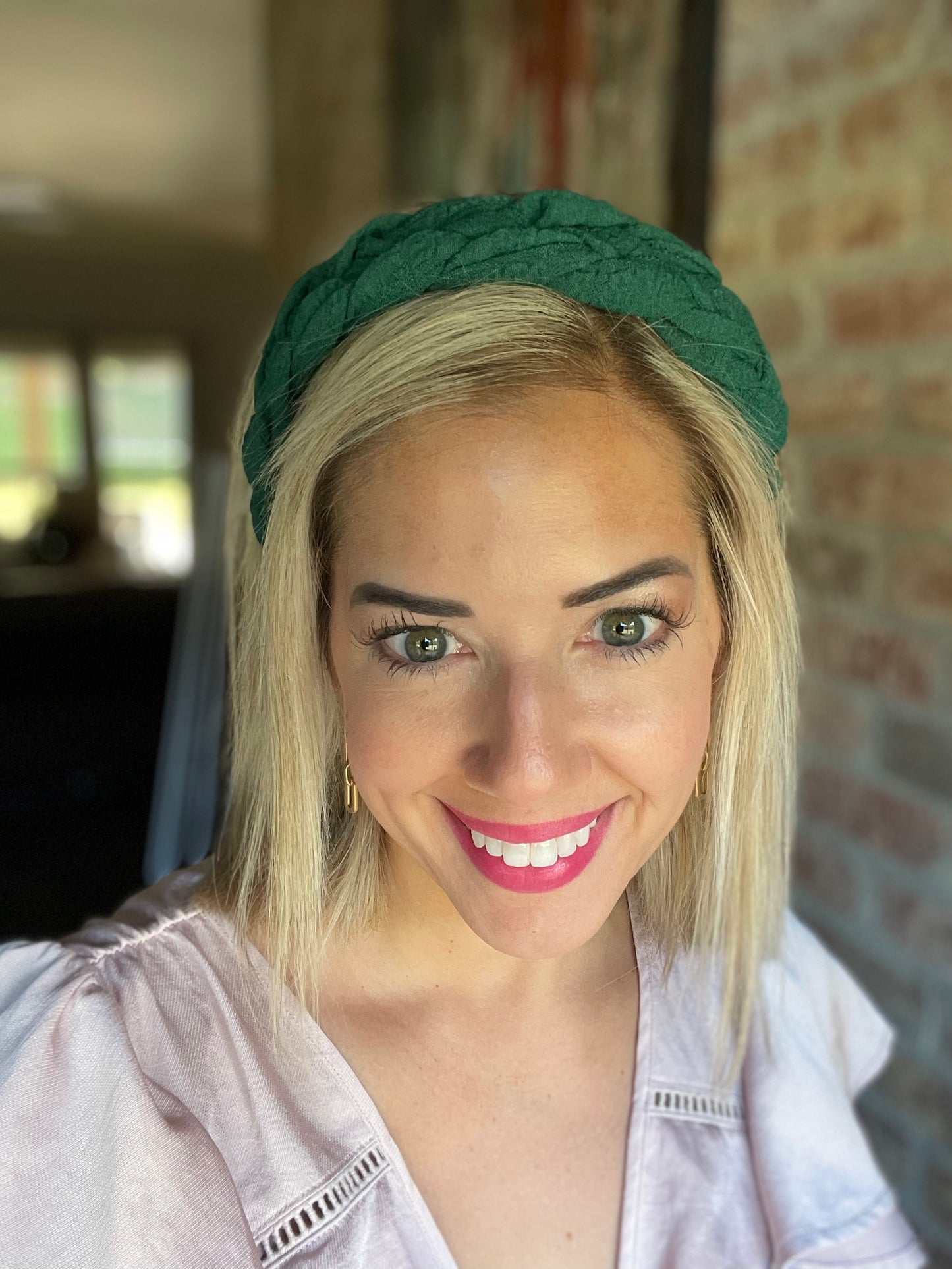 Dark Green Headband