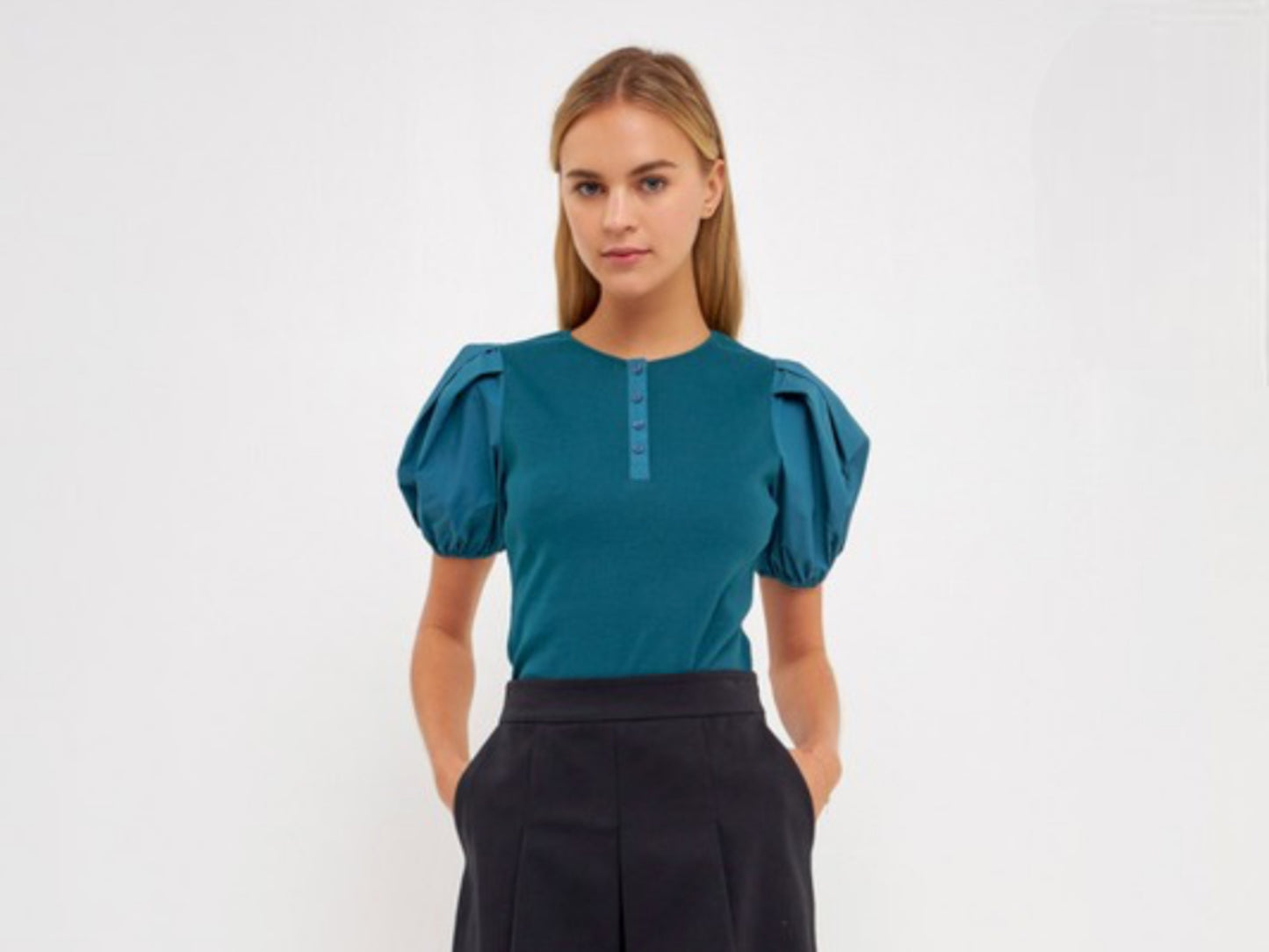 Truly Teal Top